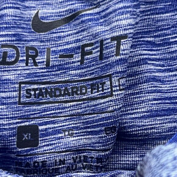 Nike Dri-Fit Pants Mens XL Blue Standard Fit Joggers Athletic Training Lounge - Picture 3 of 13